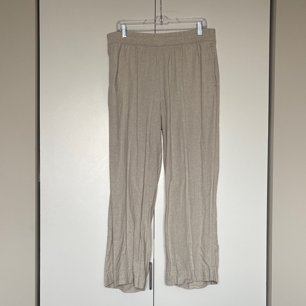 Old Navy Women's Wide Leg Linen Pants